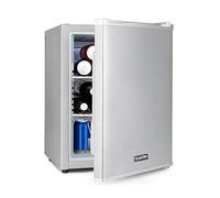 KLARSTEIN Mini Frigo da Camera, Frigo Portatile da Camera, Frigorifero Piccolo da Ufficio, Mini Frigo Bar da Camera con LED, Ripiani Rimovibili, Mini Frigo Portatile Campeggio e Skin Care 6-15°C, 40L