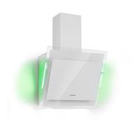 Klarstein Mirage 60cm 671m³/h Cappa Inclinata Bianco