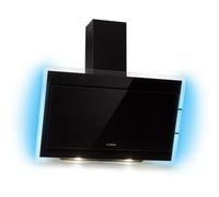 Klarstein Mirage 90cm 602m³/h Cappa Inclinata Nero