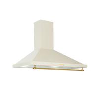 Montblanc 90 - Cappa aspirante, 610 m³/h, 165 W, 2 x 1,5 W, LED, barra per utensili