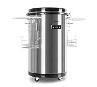 Klarstein Mr Barbot 83cm 50 litri Frigo Bibite Commerciale Argento