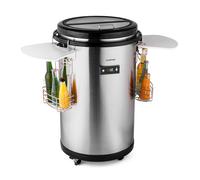 Klarstein Mr Barbot 83cm 50L Frigo Bibite Commerciale Argento