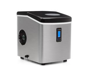 Klarstein MrFrost 12kg/24h 3,2L Macchina del Ghiaccio Argento