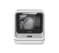 Klarstein Nanowash 42cm 6 Programmi Lavastoviglie da Tavolo Grigio