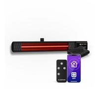 Phantom - Stufa a infrarossi da parete | 2000 W | 15 m² | Potente e compatta | 84 x 10 cm