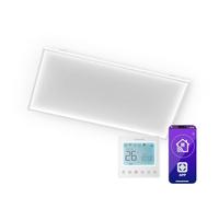 Klarstein Pannelli Radianti Infrarossi 770W - Parete o Soffitto, WiFi, Termostato, Timer, IP44, Controllo App & Telecomando, Sicurezza Bambini, per Riscaldamento 15 m²