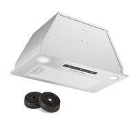 Klarstein Paolo 52cm 439m³/h Cappa da Incasso Bianco