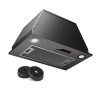 KLARSTEIN Paolo - Cappa da cucina a incasso, cappa sottopensile, 600 m³/h, 200W,