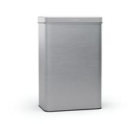 Klarstein Cestino a sensore touchless, 60L, in acciaio inox, con soft close, a batteria, timer, con display a LED