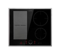 Klarstein Piastra Induzione 4 Fuochi, Piano Cottura Induzione 7000W, Piano Cottura Induzione a 4 Fuochi Integrata con Controllo Touch, Fornello a Induzione, Piastra ad Induzione Professionale 4 Zone