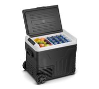 Klarstein PolarForce Frigo portatile a compressore da 50 litri | Pannello LCD | Illuminazione | Fuoristrada | Protezione batteria | 12V/230V