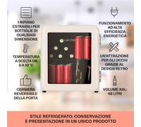 Klarstein PopLife 48 frigorifero per bevande, frigo, 0-10°C, design retrò