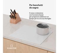 Klarstein PowerGlide - Piano cottura a induzione