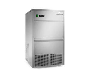 Klarstein Powericer 50kg/24h 10L Macchina del Ghiaccio Professionale Argento