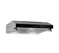 Klarstein Purista 60cm 306m³/h Cappa Sottopensile Argento