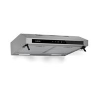 Klarstein Purista 60cm 343m³/h Cappa Sottopensile Argento