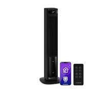 KLARSTEIN Raffrescatore Evaporativo, 4L Serbatoio, 365 m³/h, Smart App & Alexa, Timer 9h, Raffrescatore Portatile per Casa & Camera da Letto, Black