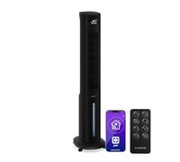 KLARSTEIN Raffrescatore Evaporativo, 5L Serbatoio, 300 m³/h, Timer 24h, Telecomando, App, Raffrescatore Portatile per Casa & Camera da Letto, Black