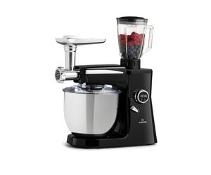 Klarstein Renata 2000W 10L Robot da Cucina con Tritacarne Nero