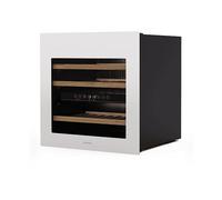 KLARSTEIN Rhone 36 Duo CANTINETTA VINO, 36 bottiglie, 10 ripiani, dimensoni: L 59 cm, A 59,90 cm, P 56,30 cm, temperatura minima 5 °C, Bianco, Nero