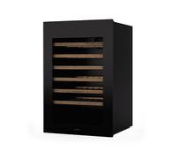 KLARSTEIN Rhone 59 Uno CANTINETTA VINO, 59 bottiglie, 10 ripiani, dimensoni: L 59 cm, A 88,50 cm, P 56,30 cm, temperatura minima 5 °C, Marrone, Nero
