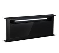 Klarstein Royal Flush 90cm 714m³/h Cappa a Scomparsa Nero