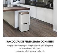 Klarstein Royal Trash pattumiera con sensore