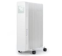 Klarstein Sanford Smart 2500W Radiatore a Olio 11 Elementi Bianco
