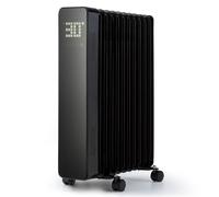 Klarstein Sanford Smart 2500W Radiatore a Olio 11 Elementi Nero