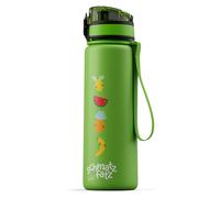 Klarstein schmatzfatz, 500 ml, plastica, borraccia sportiva per bambini, verde