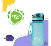 Klarstein schmatzfatz, Borraccia Sportiva, 350 ml, 18 cm, Tritan