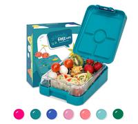 Klarstein schmatzfatz easy - Portapranzo, 4 scomparti, 18 x 15 x 5 cm