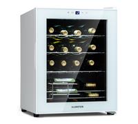Klarstein Shiraz 43cm 16 Bottiglie Cantinetta Vino Libera Installazione Bianco