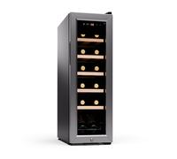 Klarstein Shiraz Premium Smart 25cm 12 Bottiglie Cantinetta Vino Argento
