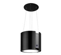 Klarstein Skyfall 45cm 413m³/h Cappa a Isola Nero