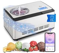 Dolce Bacio Smart Gelatiera Yogurtiera Compressore 2 litri WiFi Sistema touch Acciaio inox