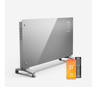 Bansin Crystal Smart 2500 - Convettore | 2500 W | App | 5-50 °C | Schermo LED | Display touch