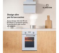 Klarstein SmartSlim Forno | Design sottile | 9 funzioni | Capacità 49L | Pulizia facile | CEE A