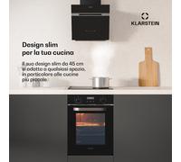 SmartSlim Forno | Design sottile | 9 funzioni | Capacità 49L | Pulizia facile | CEE A