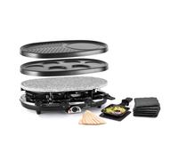 Raclette All-U-Can-Grill Griglia raclette con accessori 4-in-1 per 8 persone