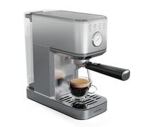 Klarstein SteelPresso Slim 1350W 20bar Macchina da Caffè Espresso Argento