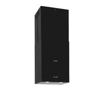 Klarstein Structura 90cm 624m³/h Cappa a Isola Nero