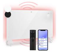 Klarstein Stufa Elettrica Basso Consumo, 1500W, Termoconvettore a Parete con Termostato, Termosifone , Calorifero Riscaldamento Smart