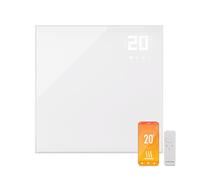 Klarstein Wonderwall Smart Bornholm - Stufa a infrarossi, 70x60 cm, app, 360W