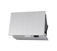 Klarstein Swift Square 60cm 427m³/h Cappa Telescopica Argento