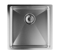 Klarstein TitanSteel - Lavello da cucina da 45 x 45 cm (Lung.xLarg.)