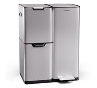 Klarstein Tiyo 3-in-1 - Cestino dei rifiuti 60 litri