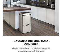Klarstein Touchless raccoglitore di rifiuti sensore