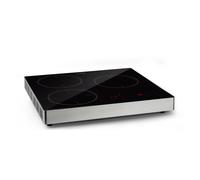 Klarstein TrinityCook 3400W Piastra a Induzione Portatile 3 Fuochi Nero