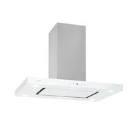 Klarstein Valeria 90cm 558,3 m³/h Cappa a Isola Bianco